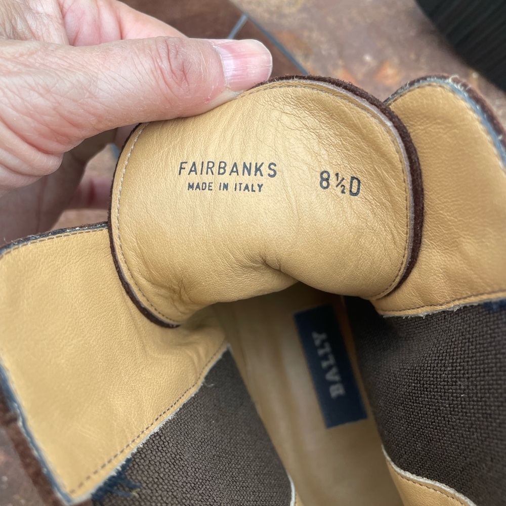 Bally Men’s Brown Suede Chukka Boots - Picture 9 of 10